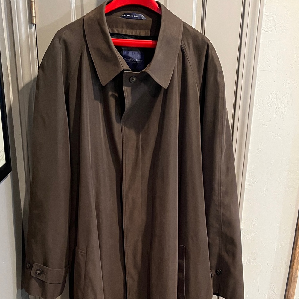 Bradley Jons Chocolate Brown Trench Coat